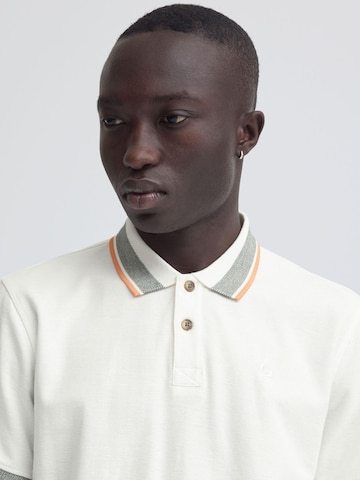 BLEND Poloshirt in Weiß
