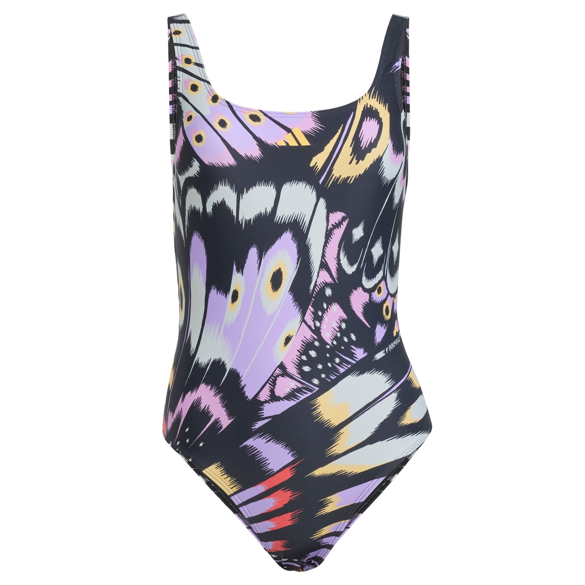 ADIDAS SPORTSWEAR - Bustier Bañador de natación 'x Farm' en lila: frente