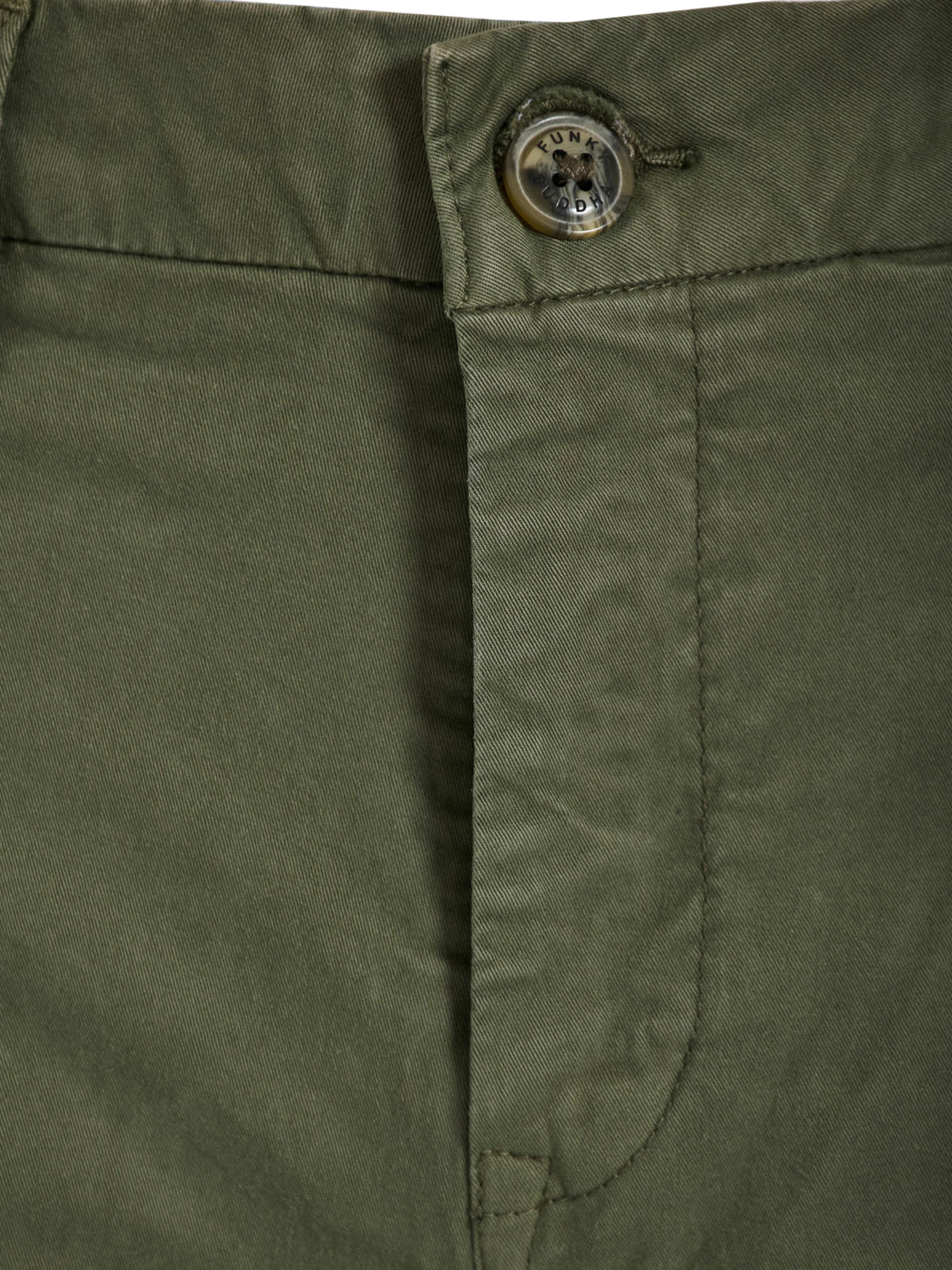 Funky Buddha Szabványos Chino nadrág - zöld
