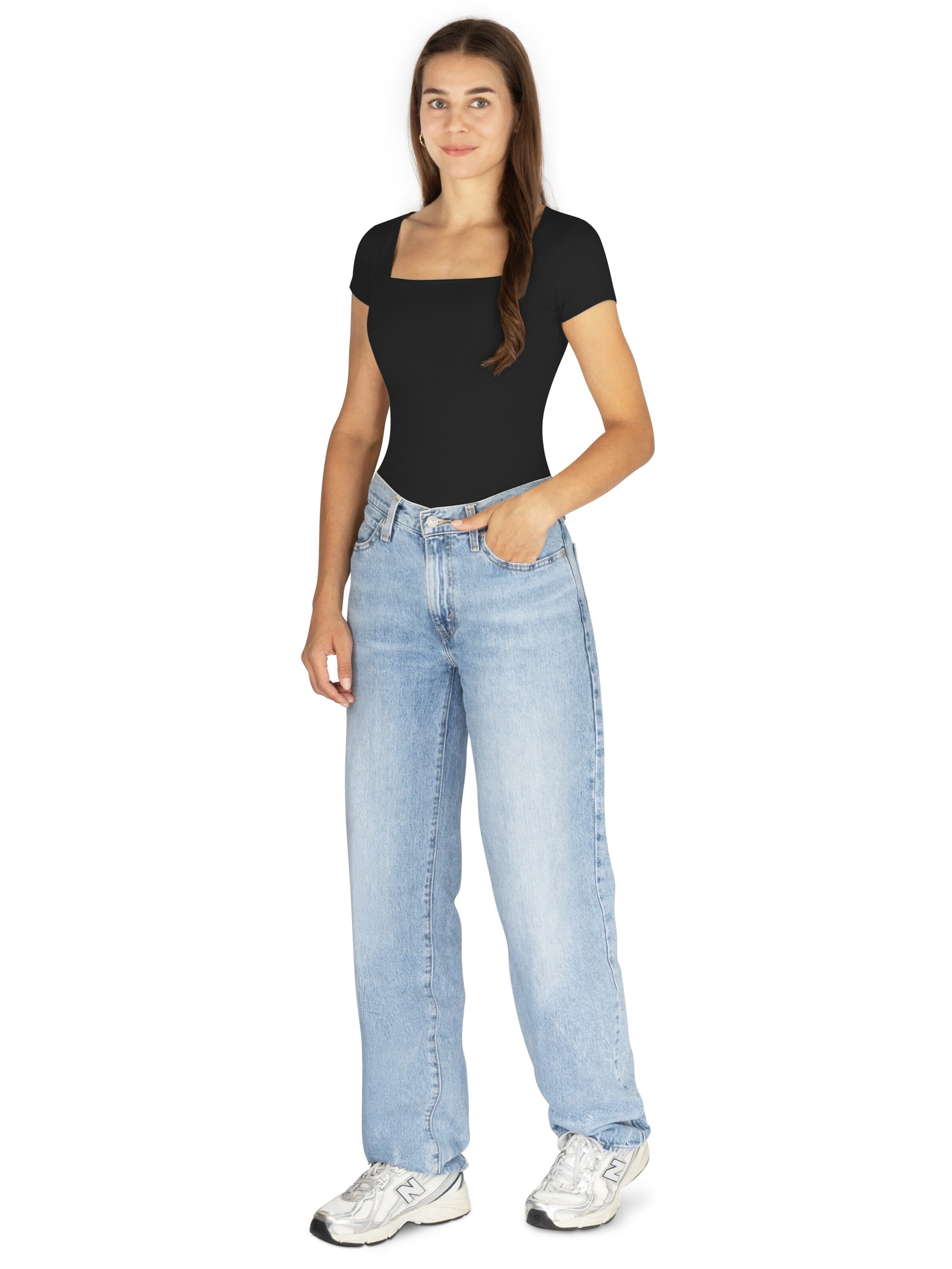 Janice Shirt in Zwart