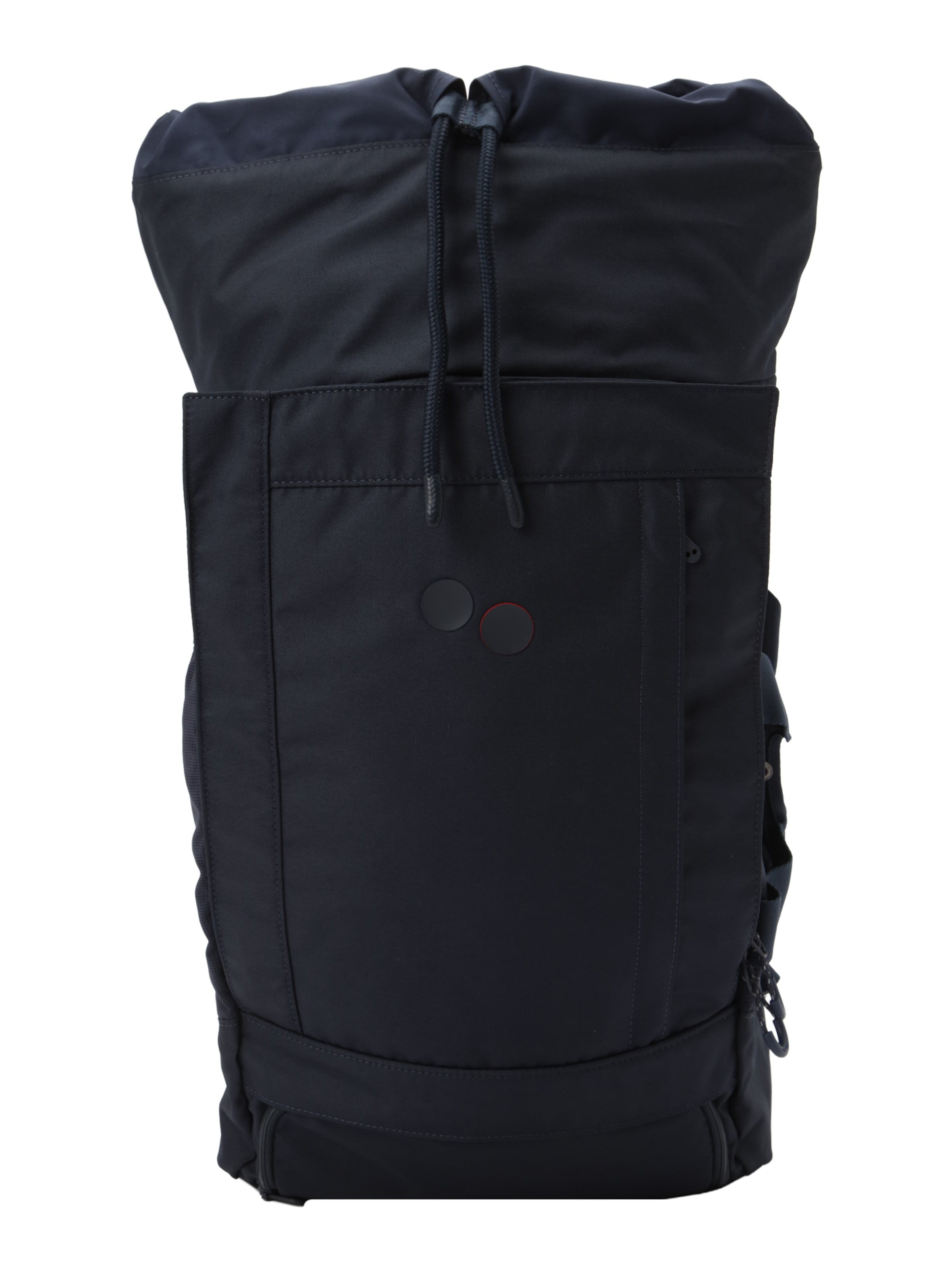 pinqponqRuksak 'BLOK LARGE' - crna boja: prednji dio