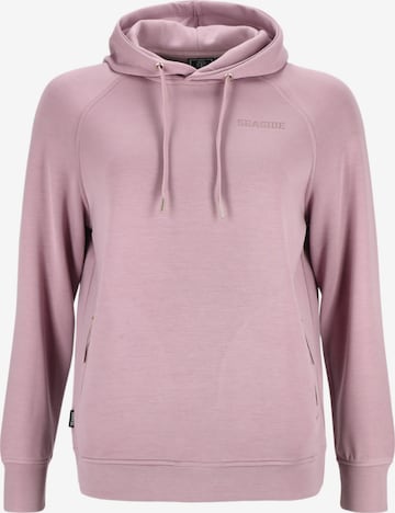 Seaside Sweatshirt 'Lounge' in Lila: Vorderseite