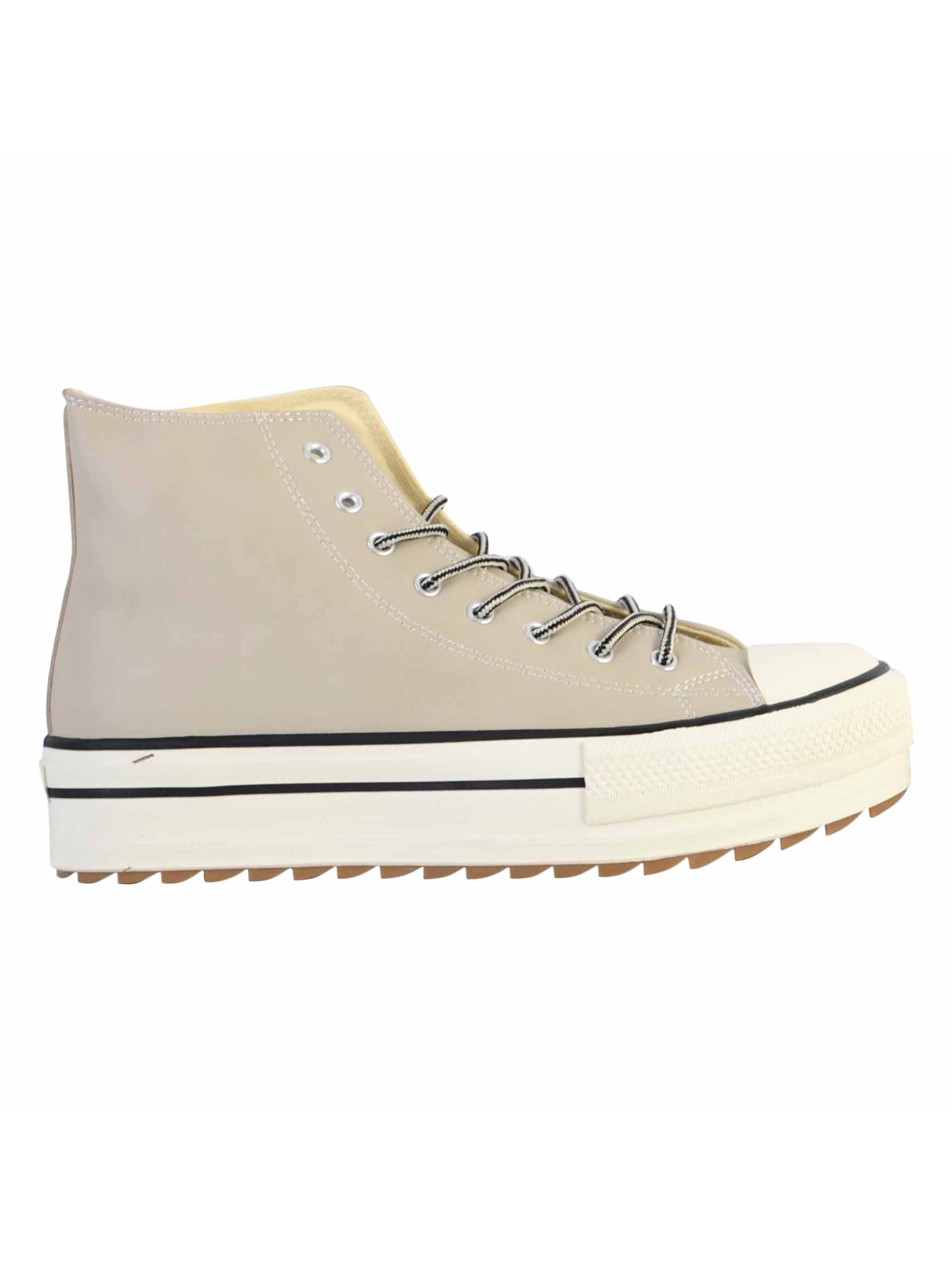 Baskets hautes victoria en beige