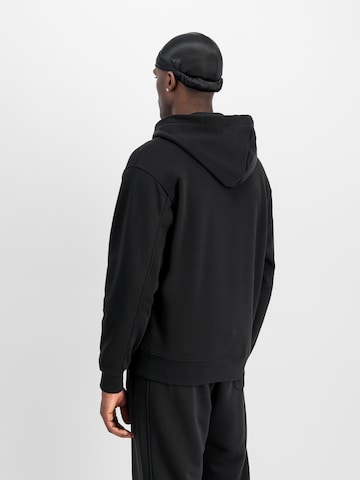 ALPHA INDUSTRIES - Pullover 'Studio Edition' em preto