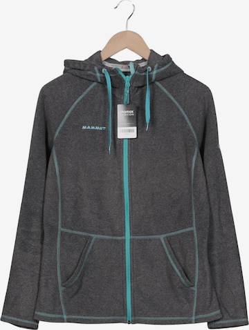 MAMMUT Kapuzenpullover XXL in Grau: Vorderseite