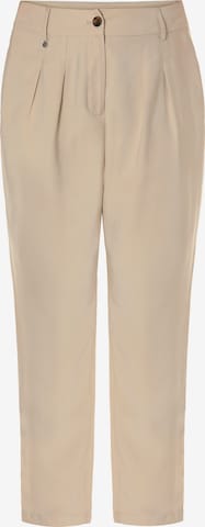 TATUUM - regular Pantalón plisado 'GAMBI' en beige: frente