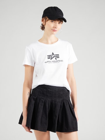 Tricou 'New' de la ALPHA INDUSTRIES pe roz: față
