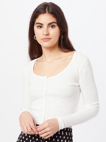 GLAMOROUS Shirt in White: front