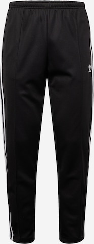 Pantalon 'Adicolor Classics Beckenbauer' ADIDAS ORIGINALS en noir : devant