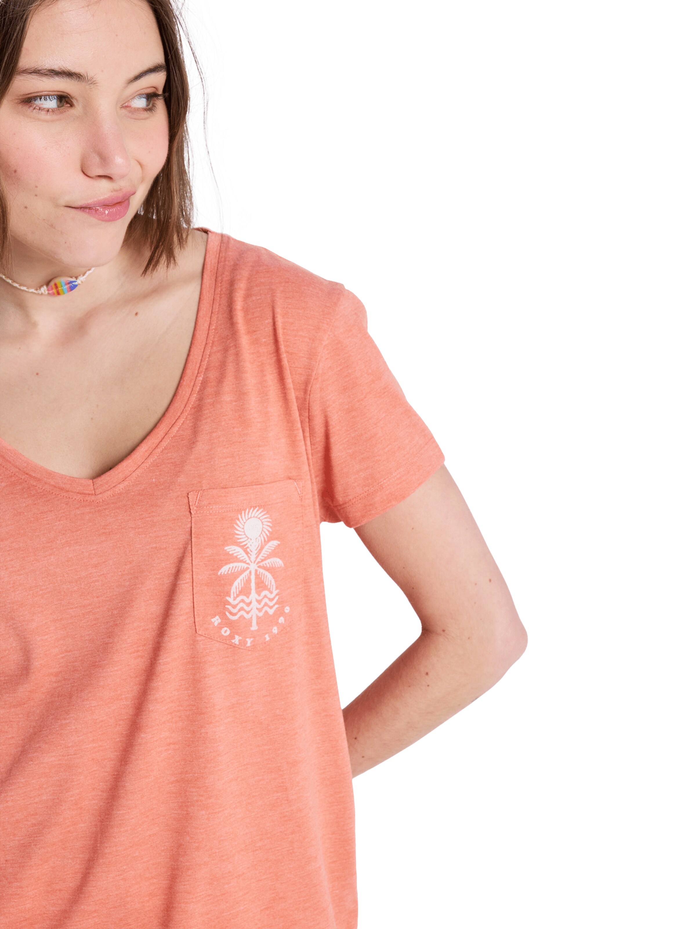 T-shirt fonctionnel 'Laguna Green' ROXY en orange