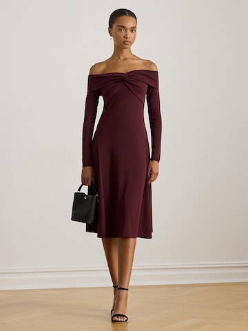 Robe Lauren Ralph Lauren en rouge : devant