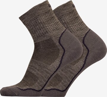 UphillSport Athletic Socks in Grey: front