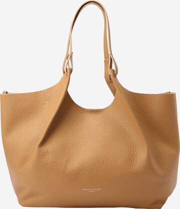 Gianni Chiarini - Shopper 'DUA' em castanho: frente