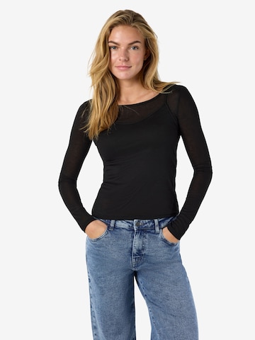 Noisy may Shirt 'NMNusa' in Zwart