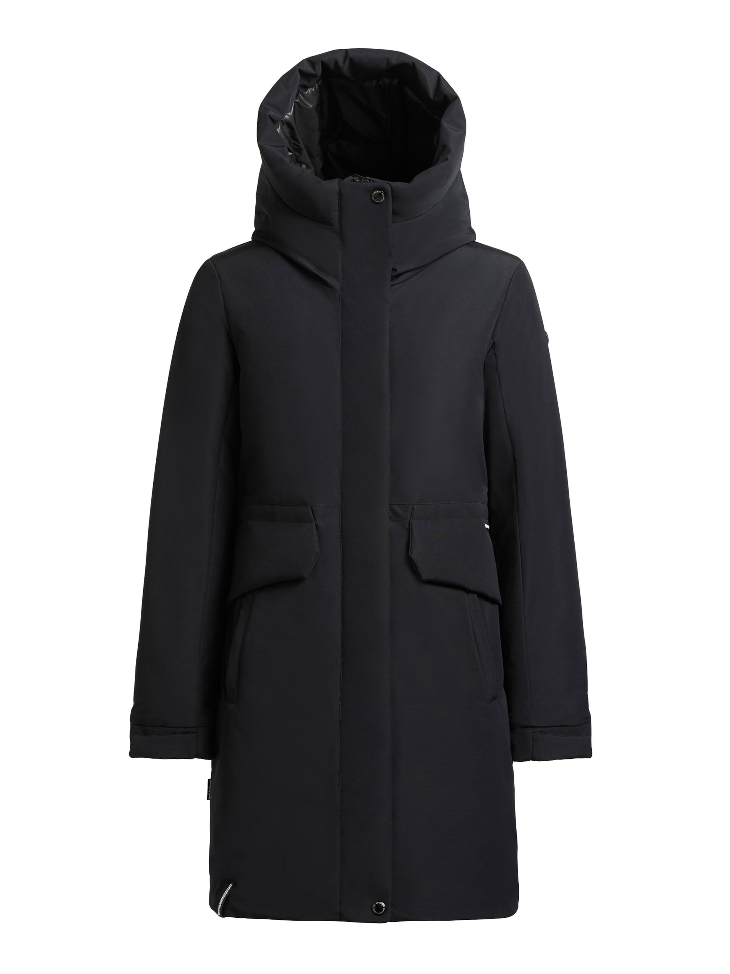 khujo Wintermantel 'Sina' in Blauw: voorkant