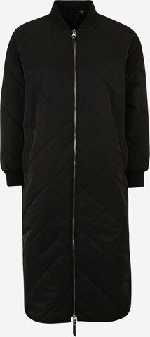 Manteau mi-saison 'NATALIE' Vero Moda Petite en noir : devant