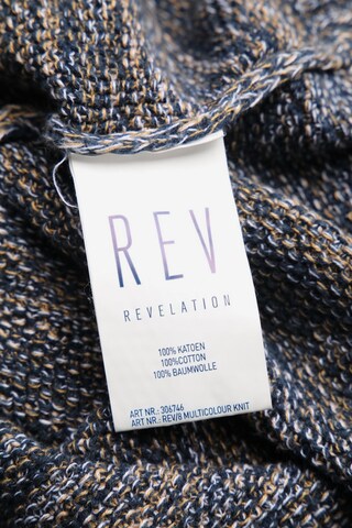 revelation Baumwoll-Pullover L in Blau
