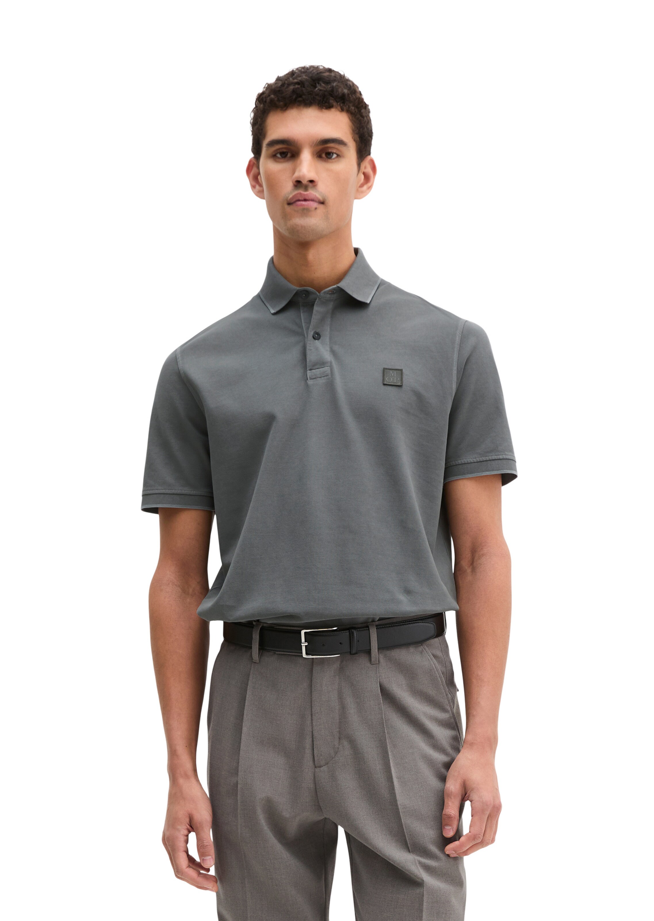 Marc O'Polo Shirt in Grau: Vorderseite