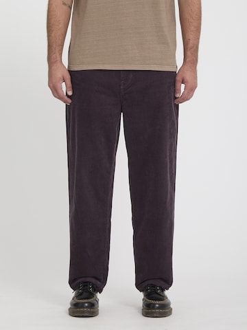 Loosefit Pantalon 'Billow' Volcom en violet : devant