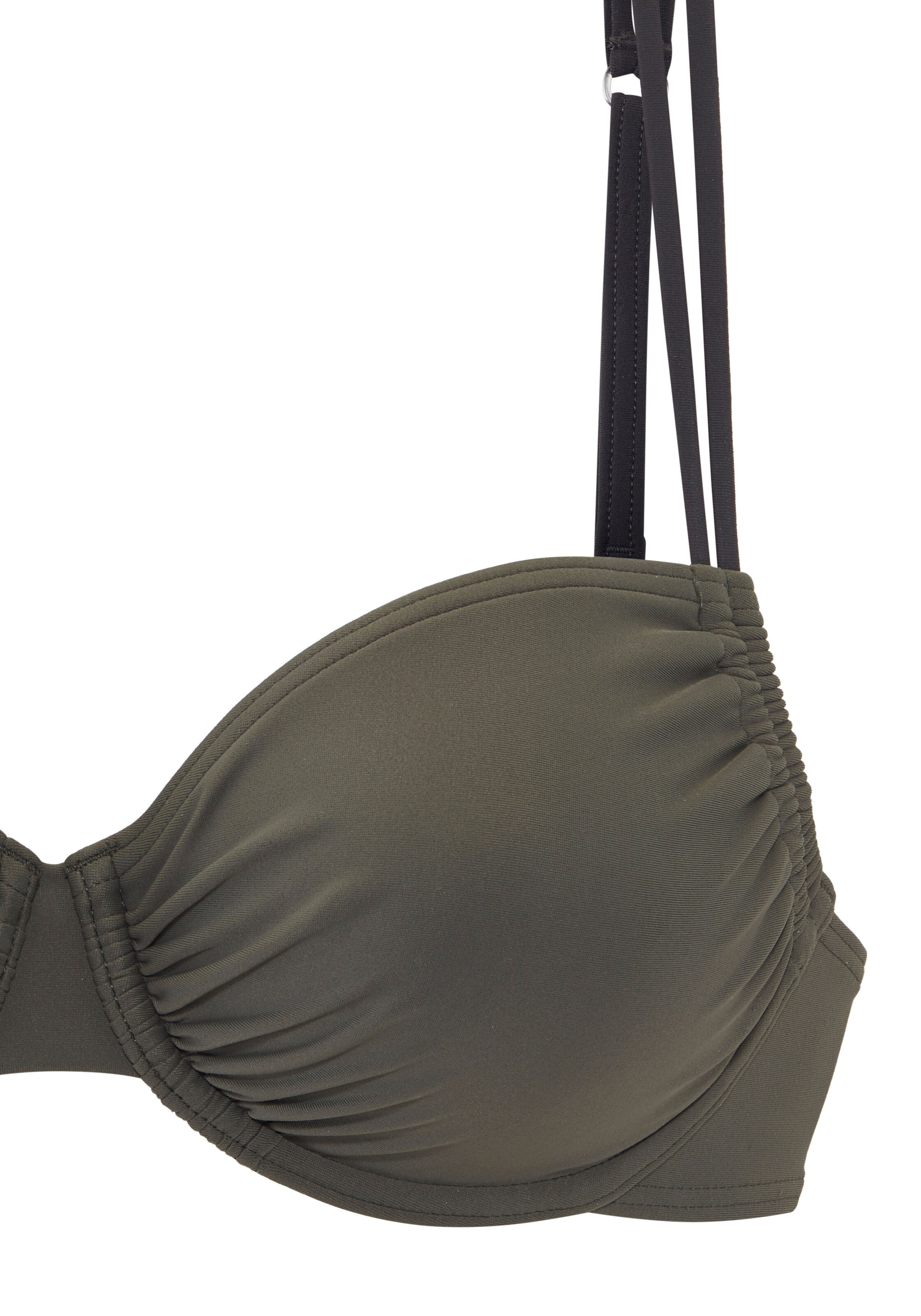 s.Oliver T-Shirt Bikinitop in Grün