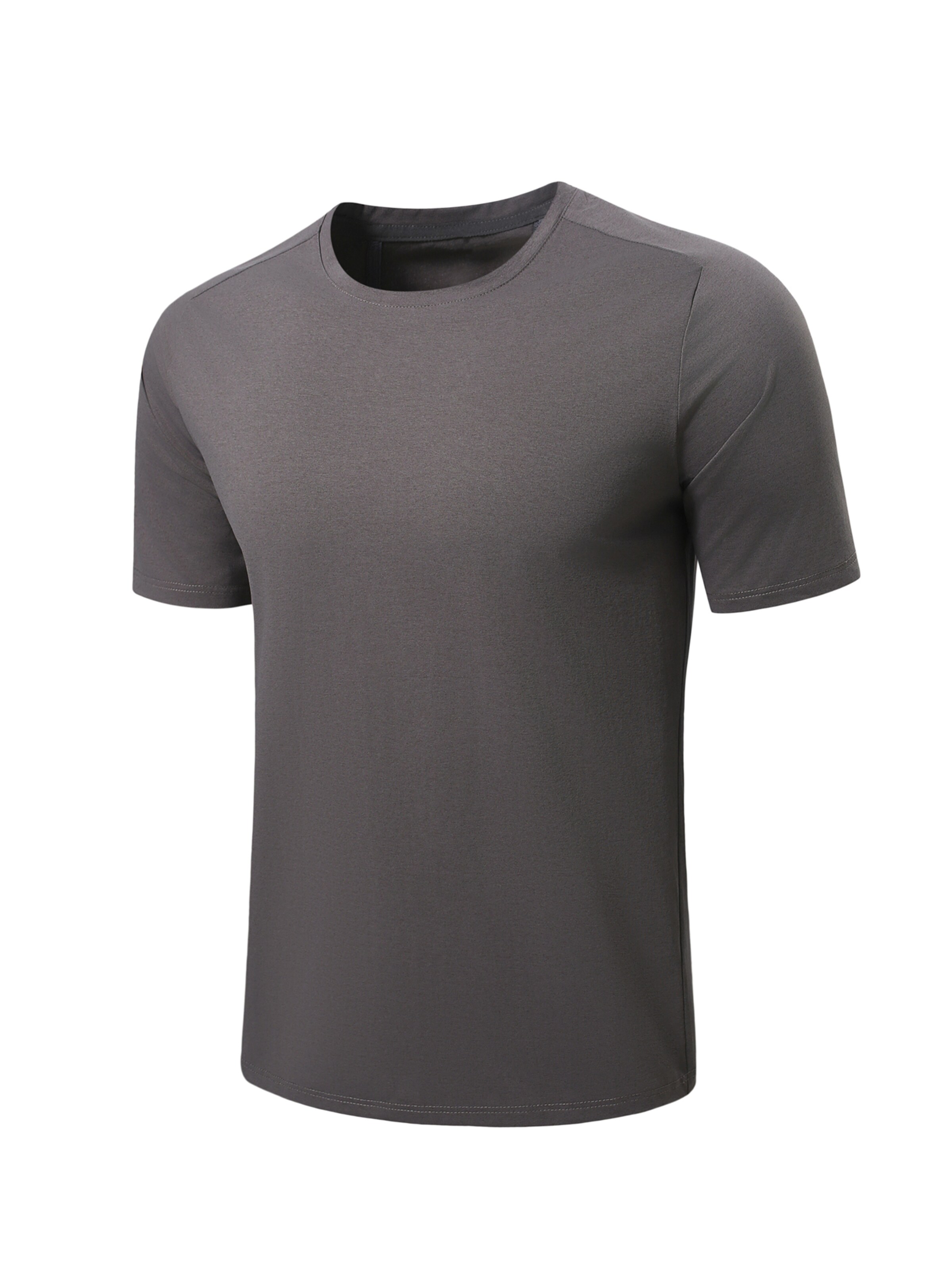 YOUTHUP Performance Shirt 'Trockenbahn' in Brown