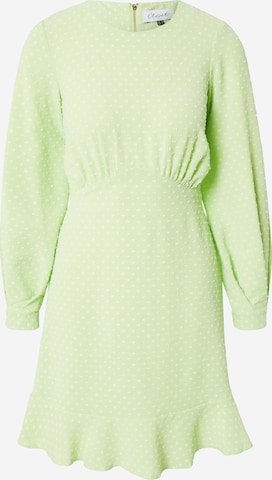 Closet London - Vestido en verde: frente