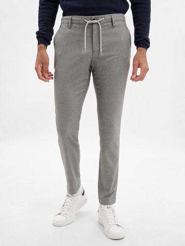Alberto Regular Pants ' Jump ' in Grey: front