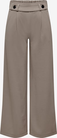 JDY Pleat-Front Pants 'Geggo' in Brown: front