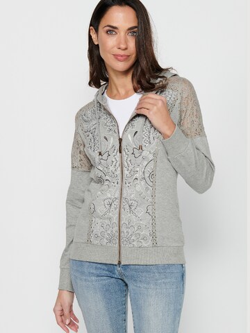 Sweat-shirt KOROSHI en gris