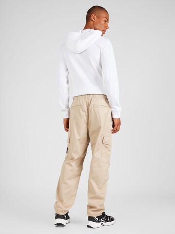 Regular Pantalon cargo 'Essential' Calvin Klein Jeans en beige