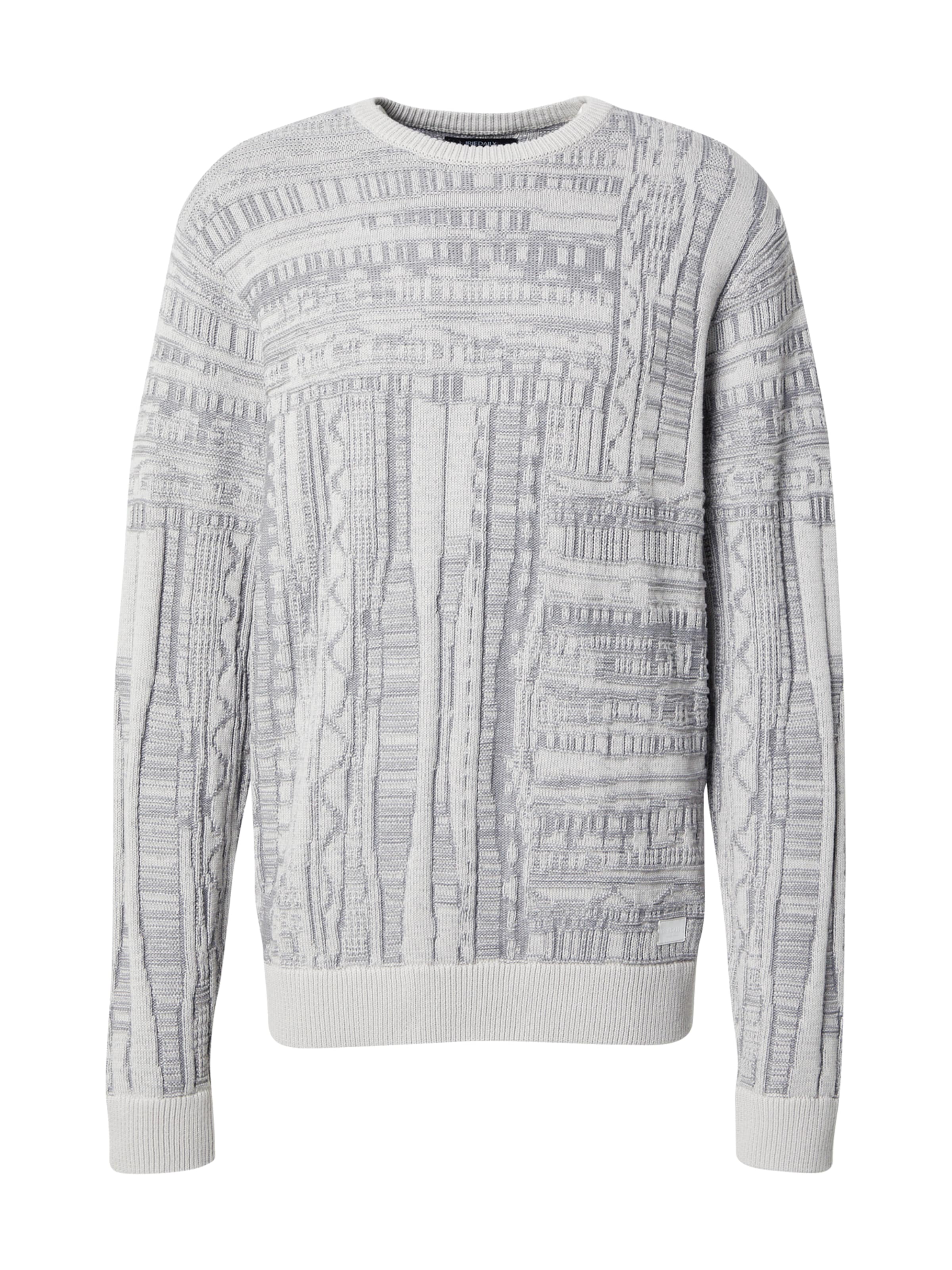 Iriedaily Tröja 'Theo' i grå: framsida