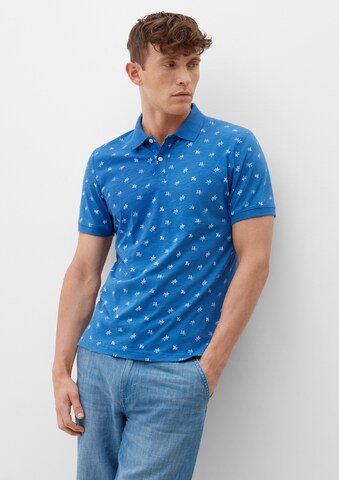 s.Oliver Shirt in Blauw: voorkant