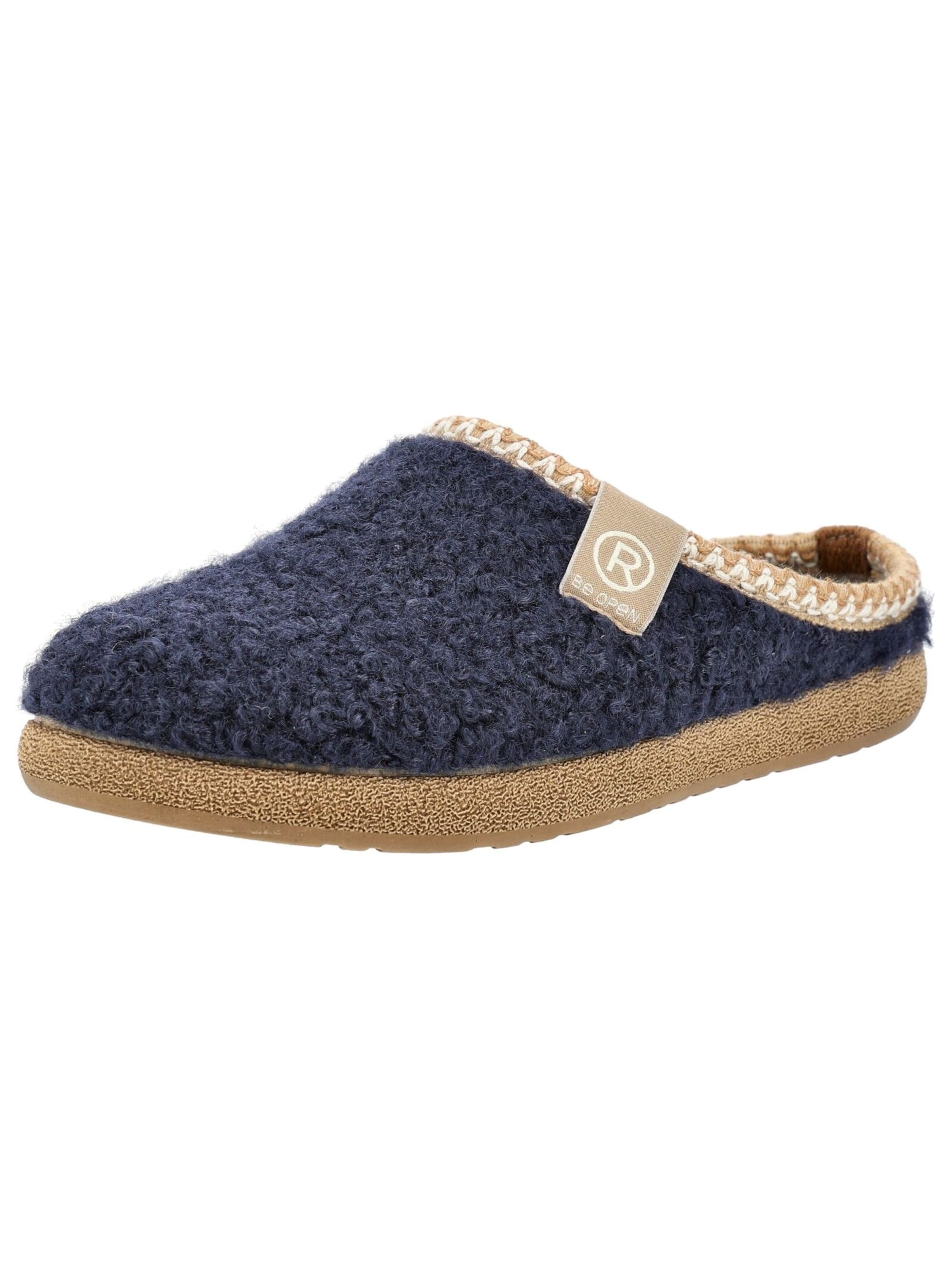 ROHDE Slipper in Blue: front