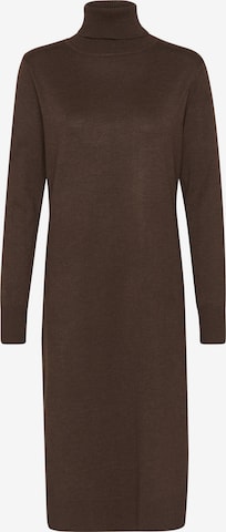 SAINT TROPEZ Šaty 'Mila' – hnědá: přední strana