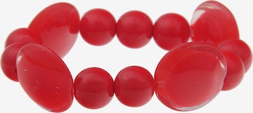 Leslii Bracelet in Red: front