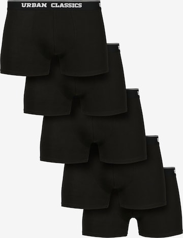 Urban Classics Boxershorts in Zwart: voorkant