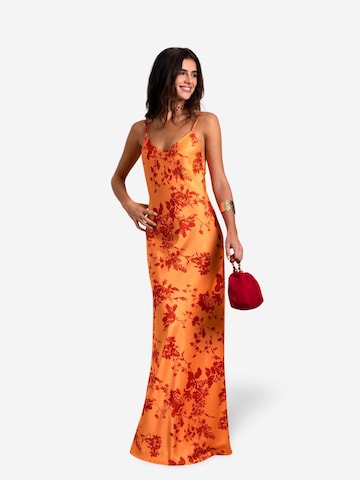 Robe THE-ARE en orange