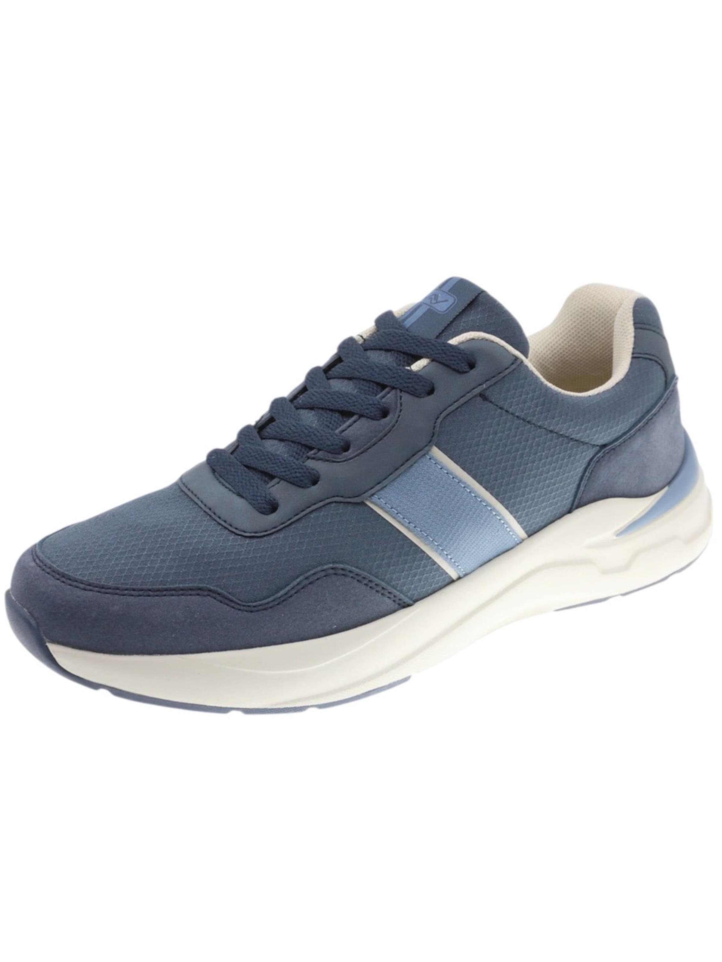 Beppi - Zapatillas deportivas bajas en azul: frente