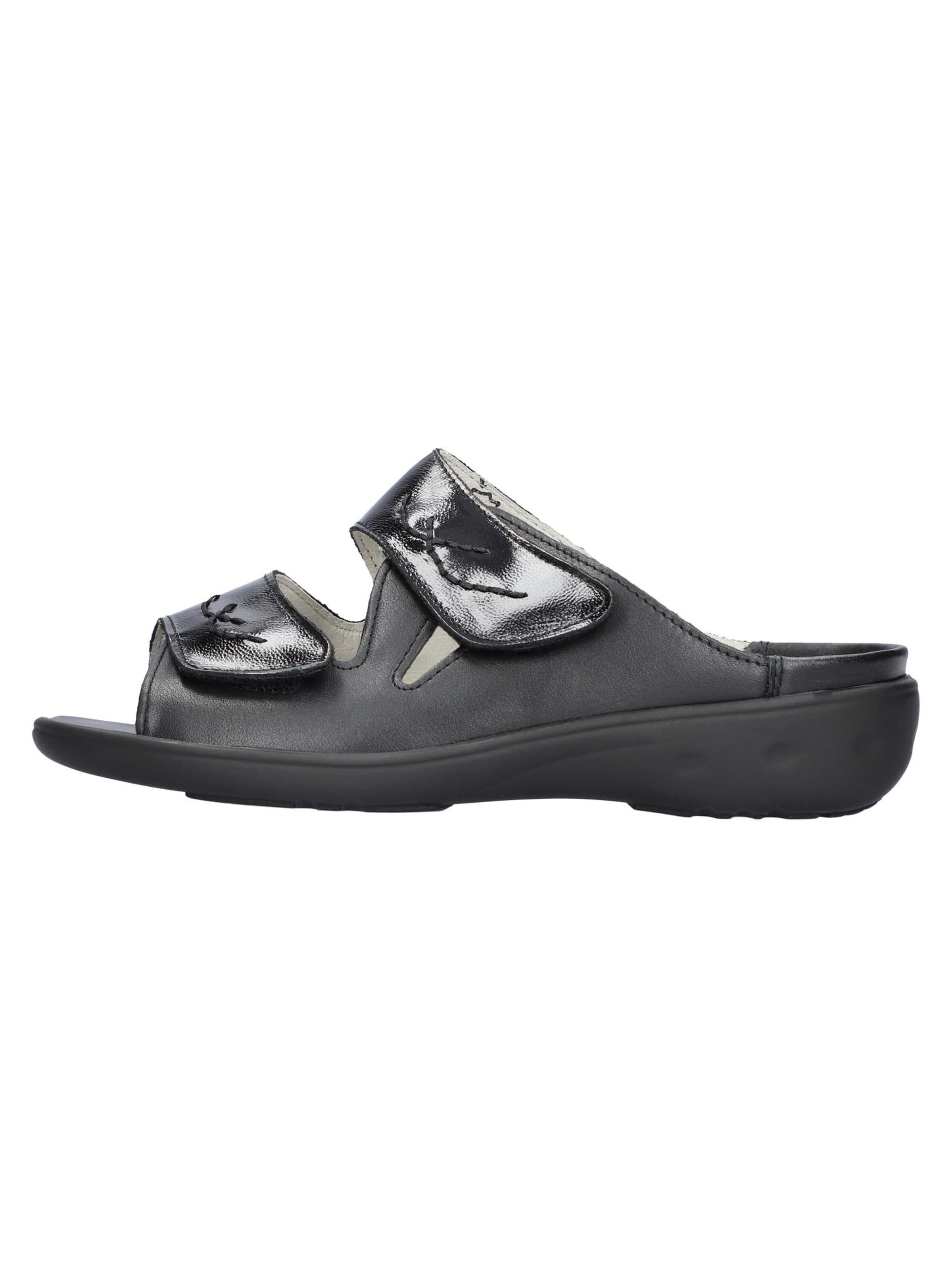 WALDLÄUFER Mule 'Kara' in Black: front