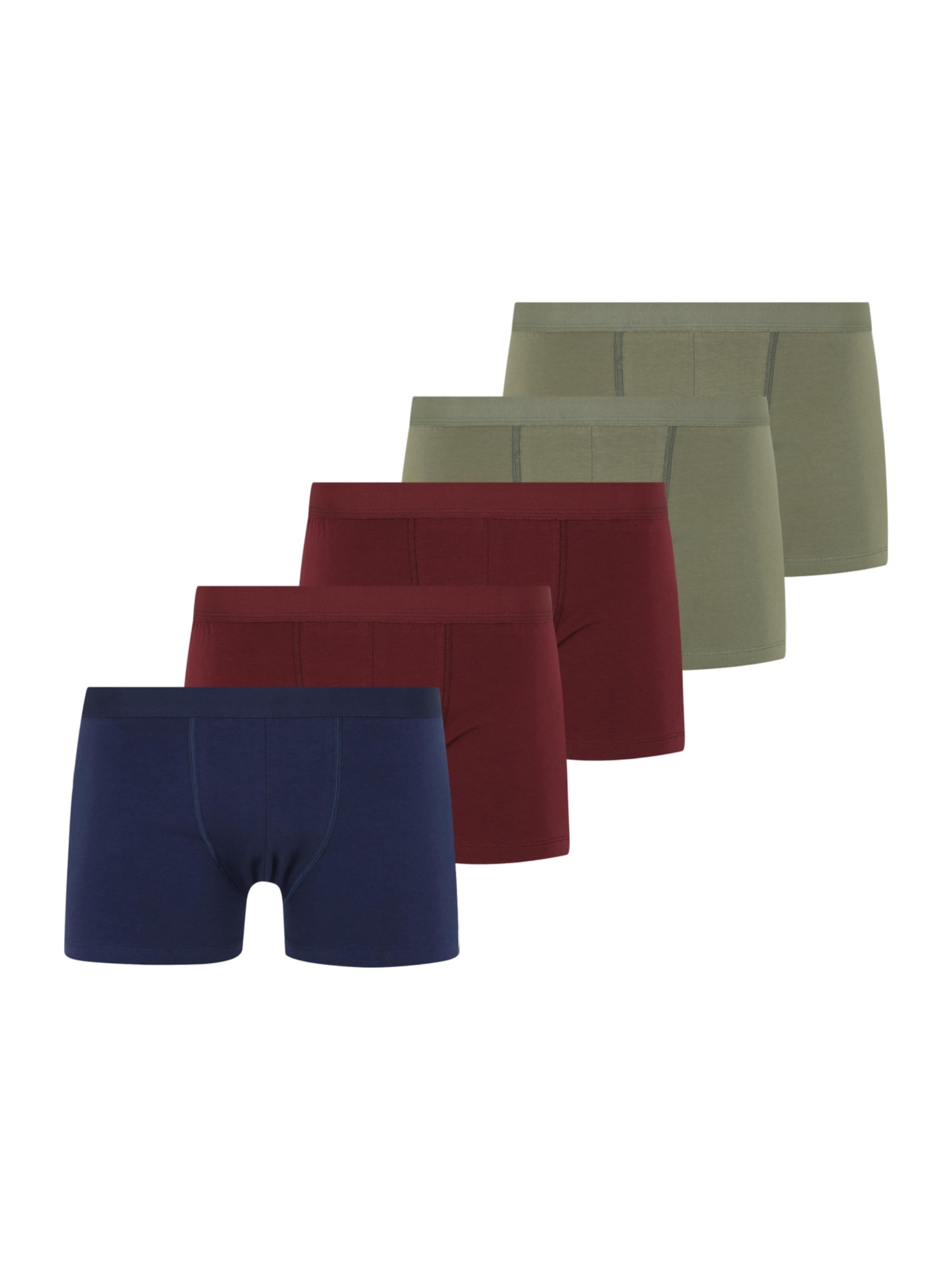 ABOUT YOU Boxer shorts 'Falk' in Blue: front