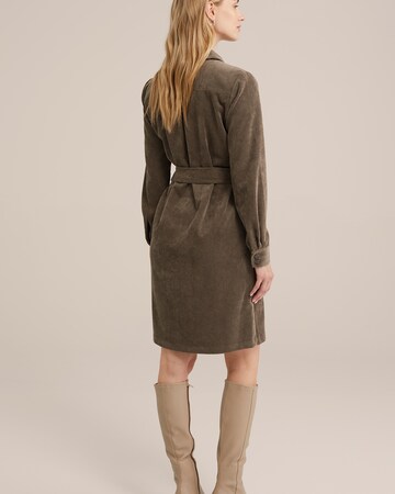 Robe-chemise WE Fashion en marron