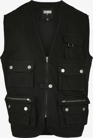 Urban Classics Vest 'Worker' in Black: front
