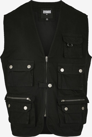 Urban Classics Bodywarmer 'Worker' in Zwart: voorkant