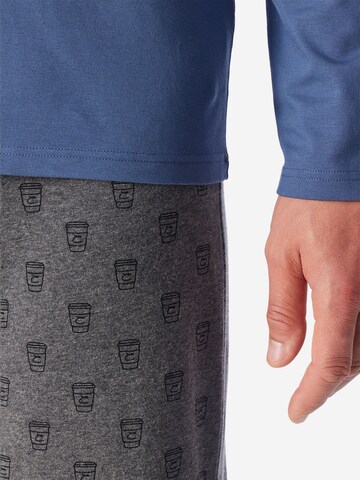 Pyjama long ' 95/5 Nightwear ' SCHIESSER en bleu