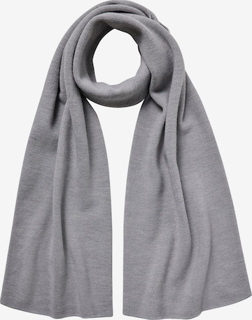 FALKE Schal in Grau: Vorderseite