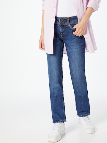 Pepe Jeans גזרת סלים ג'ינס 'GEN' בכחול: מלפנים