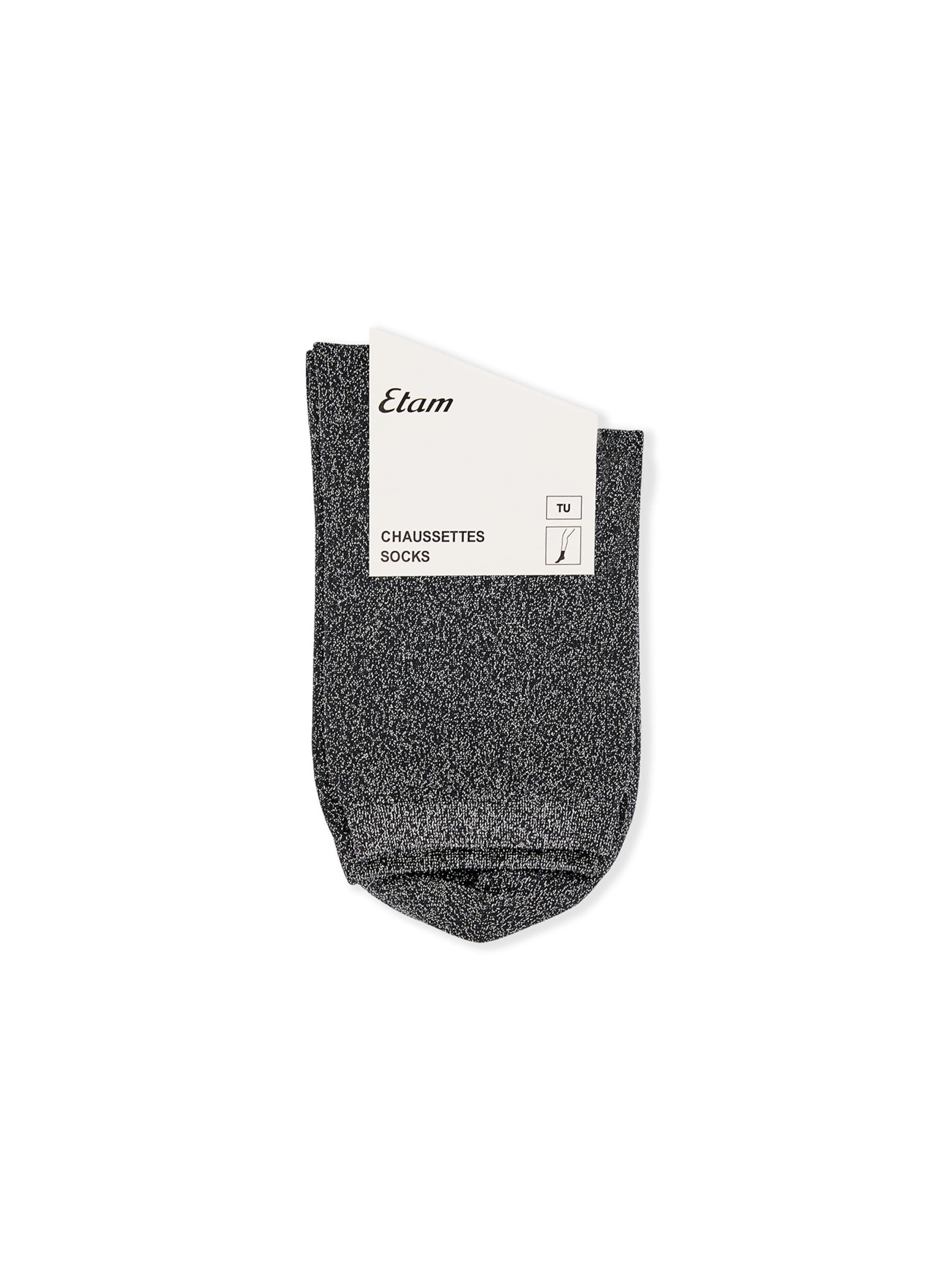 ETAM Socks 'ETINCELLE NEW' in Silver