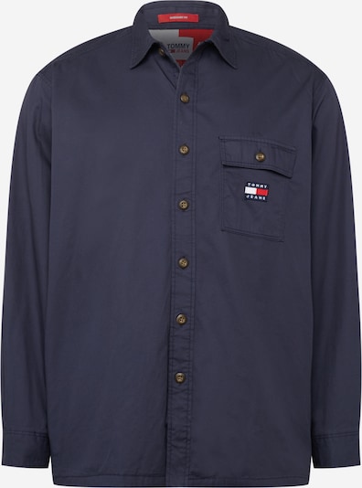 Tommy Jeans Plus Button Up Shirt in Navy / Red / White, Item view