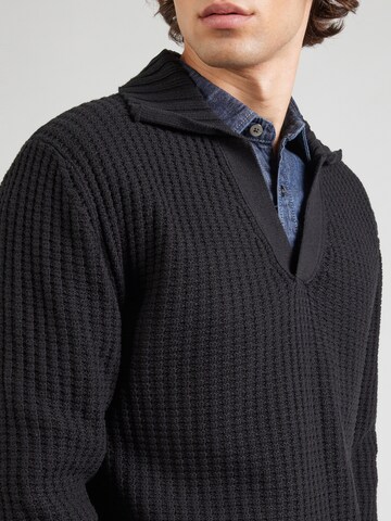 HUGO - Jersey 'Spiro' en negro