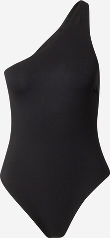 Calvin Klein Swimwear Badeanzug in Schwarz: predná strana